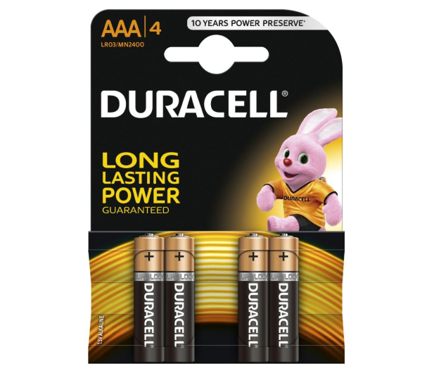 DURACELL Basic LR03/AAA (4szt) MN2400 - 317579 - zdjęcie